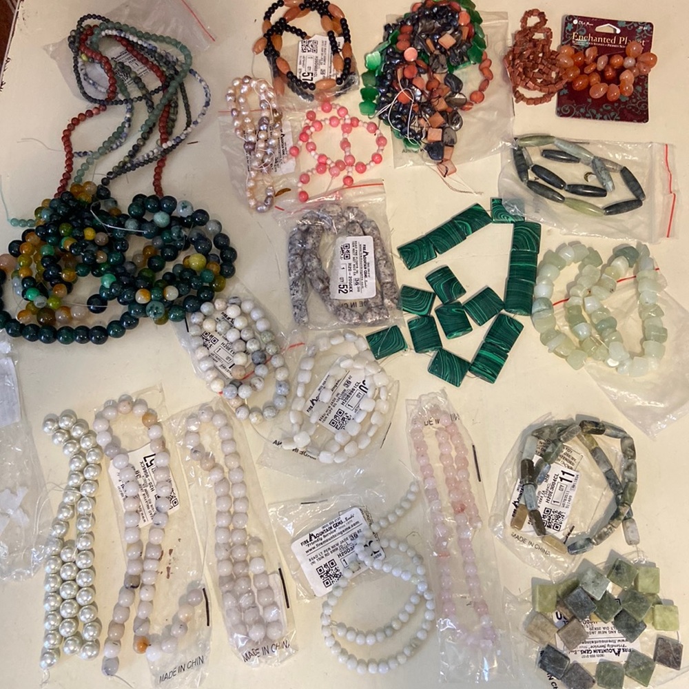 34 strands Jewelry making beads
